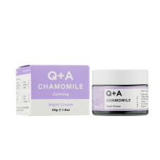 Нічний крем для обличчя Q+A Chamomile Calming Night Cream 50g