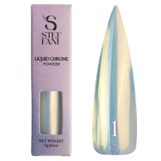 Рідке втирання Liquid chrome Steffani (2г) № 01