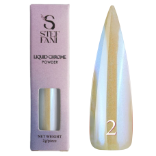 Рідке втирання Liquid chrome Steffani (2г) № 02