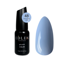 048 Гель-лак Edlen Color 9ml. Світло-блакитний  NEW