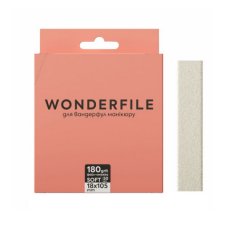 Файл-смужка на піні для пилки 160х18 -180 гріт 50 шт пряма стандарт