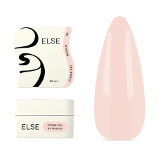 Гель для нарощування нігтів Else Stone Gel №34 Medium, 30 мл
