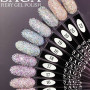 27 SAGA professional світловідбиваючий  гель-лак  Fiery gel  9 мл.