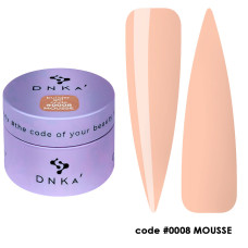 08 BUILDER GEL MOUSSE "DNKa", 30 ml #0008