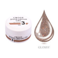 Crooz Гель для нарощування Shine Dream Gel №03, 15 мл