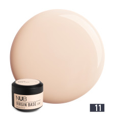11 NUB Virgin Base Coat / Основа каучукова камуфляжна нового покоління / 30 мл