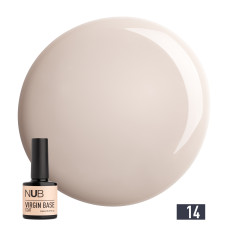 14 NUB Virgin Base Coat / Основа каучукова камуфляжна нового покоління / 8 мл