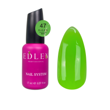 47 Камуфлююча база Cover base Neon Edlen 17 ml. new  Неоновий світло-зелений