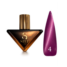 Steffani CAT EYE MYSTIC №04 Гель-лак для нігтів, 9 мл (ефект «Котяче око»)