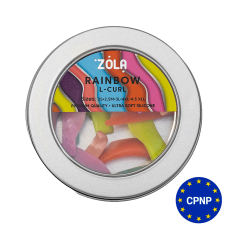 ZOLA Валики для ламінування Rainbow L-Curl (2S, 2.5M, 3L, 4XL, 4.5XLL)