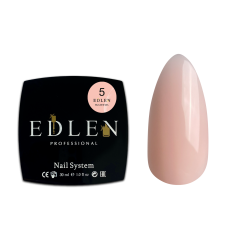 05 Гель для нарощування Builder gel Edlen 30 ml. new  Теплий рожевий