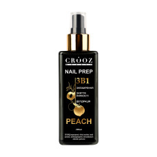 Crooz Підготовлювач нігтя Nail Prep 3 в 1 Peach  200 мл