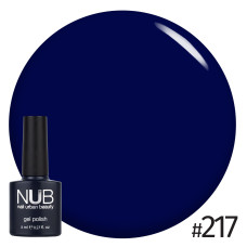 217 Гель-лак  NUB  DARK OCEAN