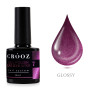 Crooz Гель-лак Wine Cat №07 Plum Desire, сливово-бордовий, 8 мл (ефект «Котяче око»)