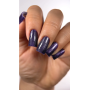 Crooz Гель-лак Wine Cat №10 Blueberry Noir, темний чорнично-синій, 8 мл (ефект «Котяче око»)