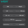 Набір для стриження VGR 6 в 1 V-102, 14 насадок, LED-дисплей