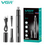 Тример VGR 2 в 1 V-615, 2 насадки, IPX4, 300 мАг, USB-C
