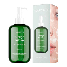 Глибоко очищувальна гідрофільна олія з екстрактом гінкго білоба HOLLYSKIN 200 ml