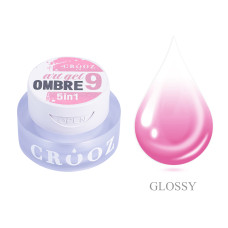 Crooz Гель фарба 5 в 1 Art gel ombre № 09 3мл