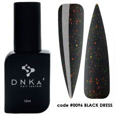 96  DNKa Cover Base, 12 ml  Black Dress