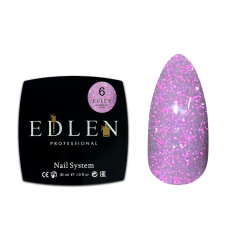 06 Гель для нарощування світловідбиваючий Builder gel Flash Edlen 30 ml.