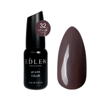 032 Гель лак Edlen Color 9ml. Асфальтовий NEW