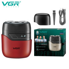 V-345 RED Електробритва VGR , роторна, IPX7