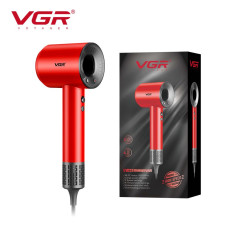 V-445 RED Фен професійний VGR , 3 рівні обдування, 4 рівні температури, 1600 Вт, 110000 RPM