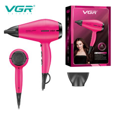V-457 PINK Фен професійний VGR , 2 швидкості, 3 температурні режими, 2400 Вт