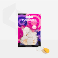 PDF-20-180w Змінні файли білі для педикюрного диска PODODISC STALEKS PRO M 180 грит (50 шт)