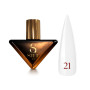 21 COLOR Gel polish Steffani (9мл)  молочний