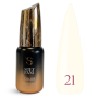 21 COLOR Gel polish Steffani (9мл)  молочний