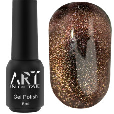 Гель-лак ART Charm Cat Eye №CC010, 6 мл