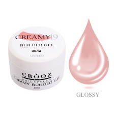 Crooz Creamy Builder Gel №19 Гель для нарощування нігтів, 30 мл