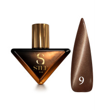Steffani CAT EYE MYSTIC №09 Гель-лак для нігтів, 9 мл (ефект «Котяче око»)
