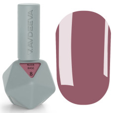 Камуфлююча база для нігтів Victoria Avdeeva NUDE BASE 8 – ВИШУКАНИЙ ПИЛОВИЙ РОЖЕВИЙ
