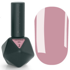 UNIVERSAL GEL 2 Victoria Avdeeva – Рідкий акригель пудрово-рожевий для укріплення та вирівнювання