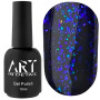ART No Wipe Chameleon Top 001 - топ без липкого шару з пластівцями, 10 мл